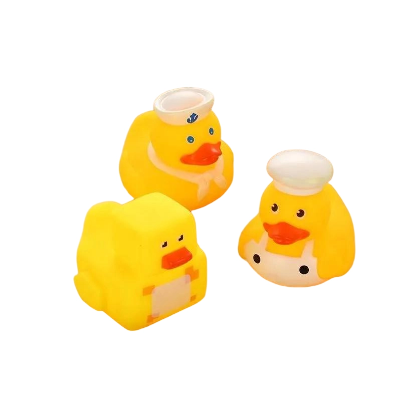 Pato de goma amarillo Juguete para el baño