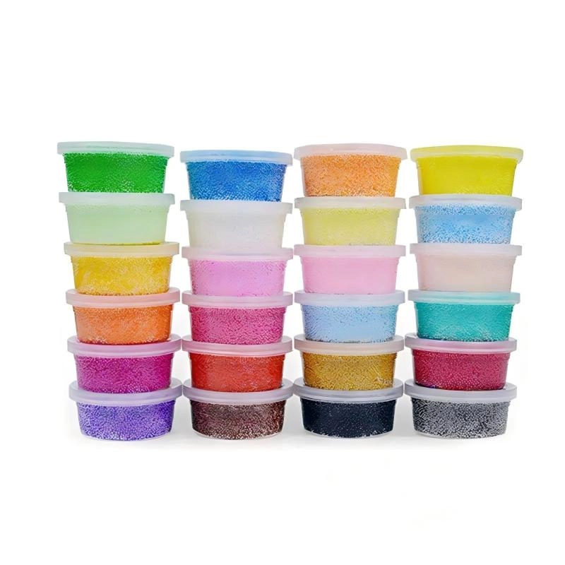 Mess-free foam clay