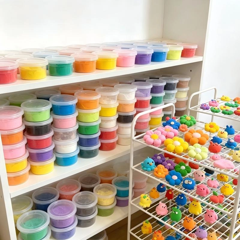 Ultra light clay craft set