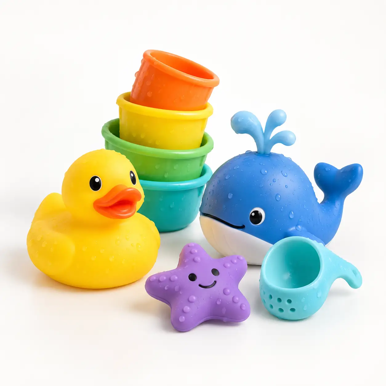 Juguetes para el baño y para bebés